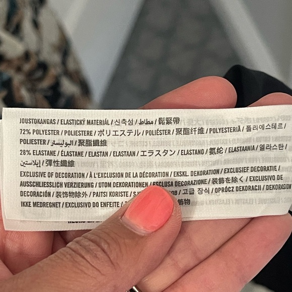 Abercrombie & Fitch Floral Strapless Maxi Dress with Slit size M tall NWT - Picture 7 of 8